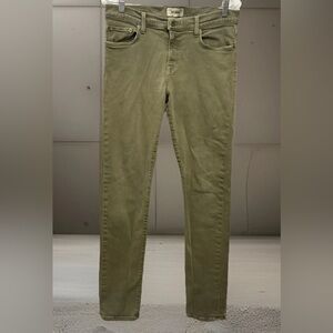 BALDWIN Kansas Made In USA Jeans Women 31x32” Henley Cypress Slim Straight Denim